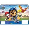 „Paw Patrol“ riteriai, A/4 spiralinis eskizų sąsiuvinis, 30 lapų