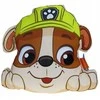 Paw Patrol Rubble dekoratyvinė pagalvėlė 40x37 cm veliūras