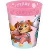 „Paw Patrol“ Skye ir Everest mikro premium plastikinių puodelių rinkinys, 4 vnt., po 250 ml