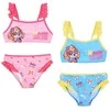 Paw Patrol Sunshine vaikiškas maudymosi kostiumėlis, bikini 3-6 metai