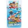 Paw Patrol Unleashed patalynės užvalkalas 135√ó200cm, 80√ó80cm