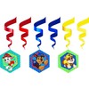 Paw Patrol vaikinų juostelės dekoracijų rinkinys, 6 vnt.