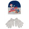 Kepurė Paw Patrol vaikiška kepuraitė ir pirštinės komplektas 52 cm