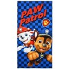 „Paw Patrol“ vonios rankšluostis, paplūdimio rankšluostis 70x140cm (greitai džiūstantis)