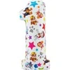 Paw Patrol žvaigždė numeris 1 folijos balionas 66 cm