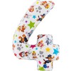 Paw Patrol žvaigždė numeris 4 folijos balionas 66 cm
