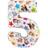 Paw Patrol žvaigždė numeris 5 folijos balionas 66 cm