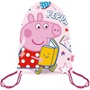 Peppa Pig Book sportinis krepšys, sportinis maišas 44 cm