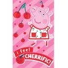 Peppa Pig Cherrific rankšluostis, veido rankšluostis, rankšluostis 30x50 cm