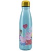 STOR Láhev na pití hliníková Prasátko Peppa 600 ml
