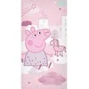 Peppa Pig Dreamland vonios rankšluostis, paplūdimio rankšluostis 70x140cm