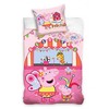 Peppa Pig festivalio patalynės užvalkalas 140–200 cm, 70–90 cm