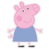 Peppa Pig formos pagalvėlė, dekoratyvinė pagalvėlė 27x33 cm