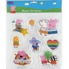 Peppa Pig gelio lipdukų rinkinys ant langų