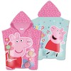 Peppa Pig gėlių paplūdimio rankšluostis pončas 55x110cm (greitai džiūstantis)