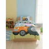 Peppa Pig George's Tractor vaikiška patalynės komplektas 100√ó135cm, 40√ó60cm