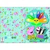 Peppa Pig Highfive 3D iššokantis sveikinimo atvirukas + vokas