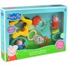 Peppa Pig linksmas barškučių ir kramtukų rinkinys, 5 dalys