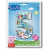 Peppa Pig mėlynas folijos balionas numeris 5 66 cm