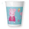 GoDan Plastikiniai puodeliai Parselė Pepa 200ml 8vnt. Godan