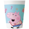 Peppa Pig Messy Play plastikinių puodelių 2 dalių rinkinys, 230 ml