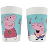 Peppa Pig Messy Play plastikinių puodelių 2 dalių rinkinys, 230 ml