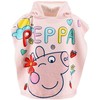 Peppa Pig paplūdimio rankšluostis pončas 55x110 cm (greitai džiūstantis)