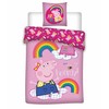 Peppa Pig patalynės komplektas 135√π200cm, 80√π80 cm