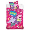 Peppa Pig patalynės užvalkalas 140–200 cm, 70–90 cm