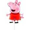 Peppa Pig raudonas mini folijos balionas 35 cm (WP)