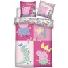 Peppa Pig Roar vaikiška patalynės komplektas 100√ó135cm, 40√ó60cm