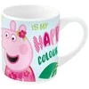Peppa Pig rožinis porcelianinis puodelis 235 ml (8 oz) dovanų dėžutėje
