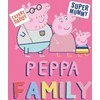 Peppa Pig šeimos rožinis vilnos pledas 100x140cm