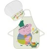 Peppa Pig Shake vaikiška prijuostė, 2 dalių rinkinys
