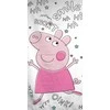 Brandmac Peppa Pig Snort vonios rankšluostis, paplūdimio rankšluostis 70x140cm