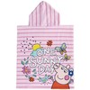 Peppa Pig „Sunny Day“ paplūdimio rankšluostis, pončas, 50 x 115 cm