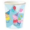 Peppa Pig šventės popieriniai puodeliai 8 vnt. po 250 ml