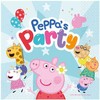 Peppa Pig šventinės servetėlės, 16 vnt., 33x33 cm