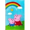 Peppa Pig Together rankšluostis, veido rankšluostis, rankšluostis 30x50 cm