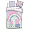 Peppa Pig vaikiška patalynė „Best Day“ 100–135 cm, 40–60 cm