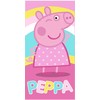 Peppa Pig Wink vonios rankšluostis, paplūdimio rankšluostis 70x140cm (greitai džiūstantis)
