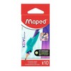 Teka Ergonomic pieštuko užvalkalas 10vnt MAPED