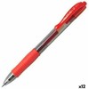 Pilot Pen Gelio rašiklis Pilot G-2 07 Raudona Kamuolys 0,4 mm (12 vnt.)