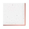 Pink Spalva: rožinis auksas, „Celebrate Rožinė“ servetėlės, 20 vnt., 33 x 33 cm