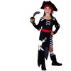 Universalus GoDan piratų kostiumas su kaukole