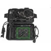 Survival whistle GUARD WHISTLE aliuminio Juodas (YC-010-BL)