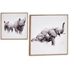 Plakatas Gift Decor Paveikslas Su rėmu gyvūnai Medžio drožlių plokštė (31 x 2 x 31 cm)