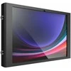 „Stojak Compulocks“ „Compulocks Galaxy Tab S9 Ultra 14.6" Apex Enclosure Wall Mount“ – nešiojamas dėklas, atvira priekinė/galinė kamera ir jutikliai – planšetiniam kompiuteriui – užrakinamas – metalinis rėmas – Juodas – tvirtinamas prie grindų stovo – skirtas „Samsung Galaxy Tab“