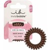 Invisibobble plaukų gumytės Original Pretzel Brown 3 vnt.