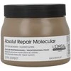 L'Oreal ABSOLUT REPAIR MOLECULAR profesionali nenuplaunama atkuriamoji pažeistų plaukų kaukė 500 ml